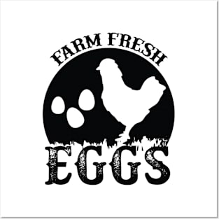 Farm Fresh Eggs T Shirt For Women Men Posters and Art